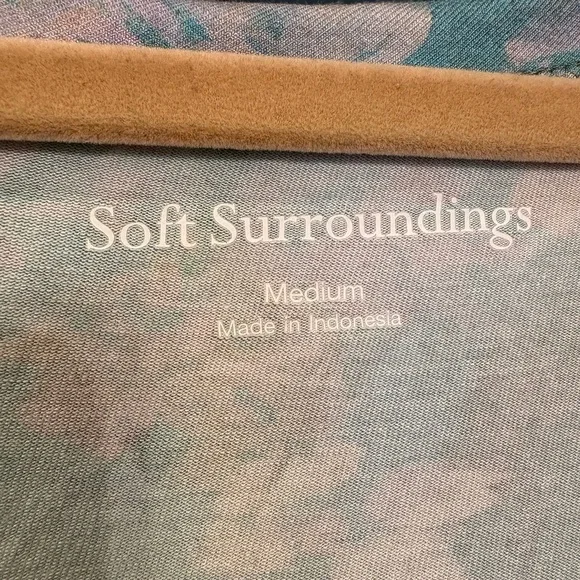 NWOT Soft Surroundings Santiago Lakeview Sleeveless Maxi Dress Women’s Medium - Picture 5 of 9